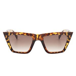 Women’s Tortoise Square Cat Eye Sunglasses